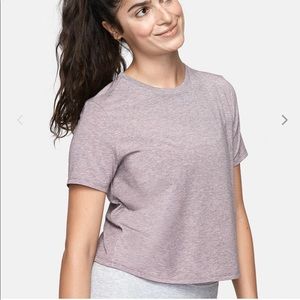 Outdoor voices Sweatee T-Shirt in red oak